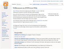 Tablet Screenshot of de.dvbviewer.tv